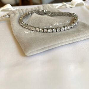 Stella Valentino 5MM Simulated Diamond Tennis Bracelet